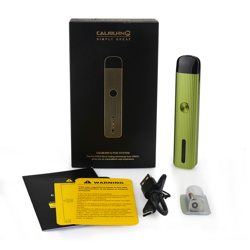 Uwell Caliburn G Pod System Kit 690mAh 15W